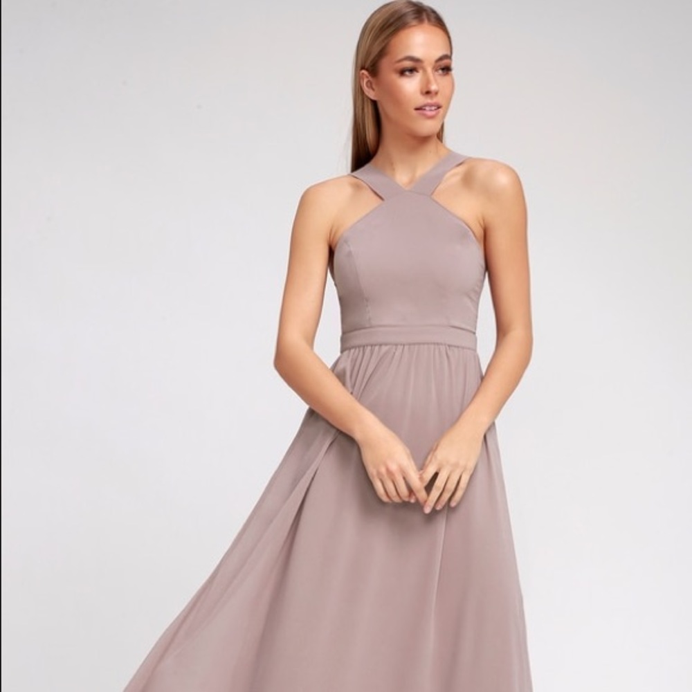 Taupe air of romance lulu’s dress